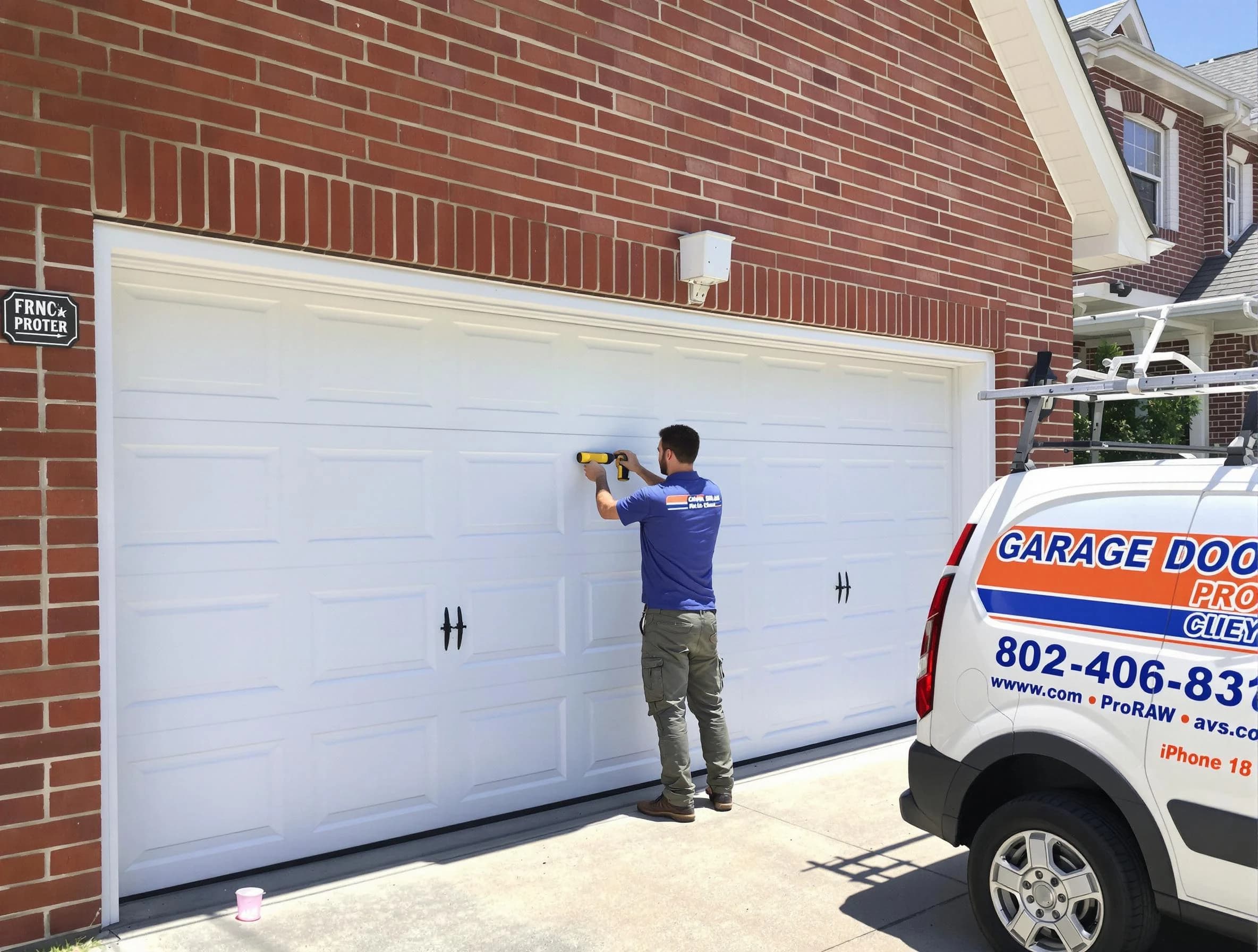 Local garage door repair service by Randolph Garage Door Repair in Randolph