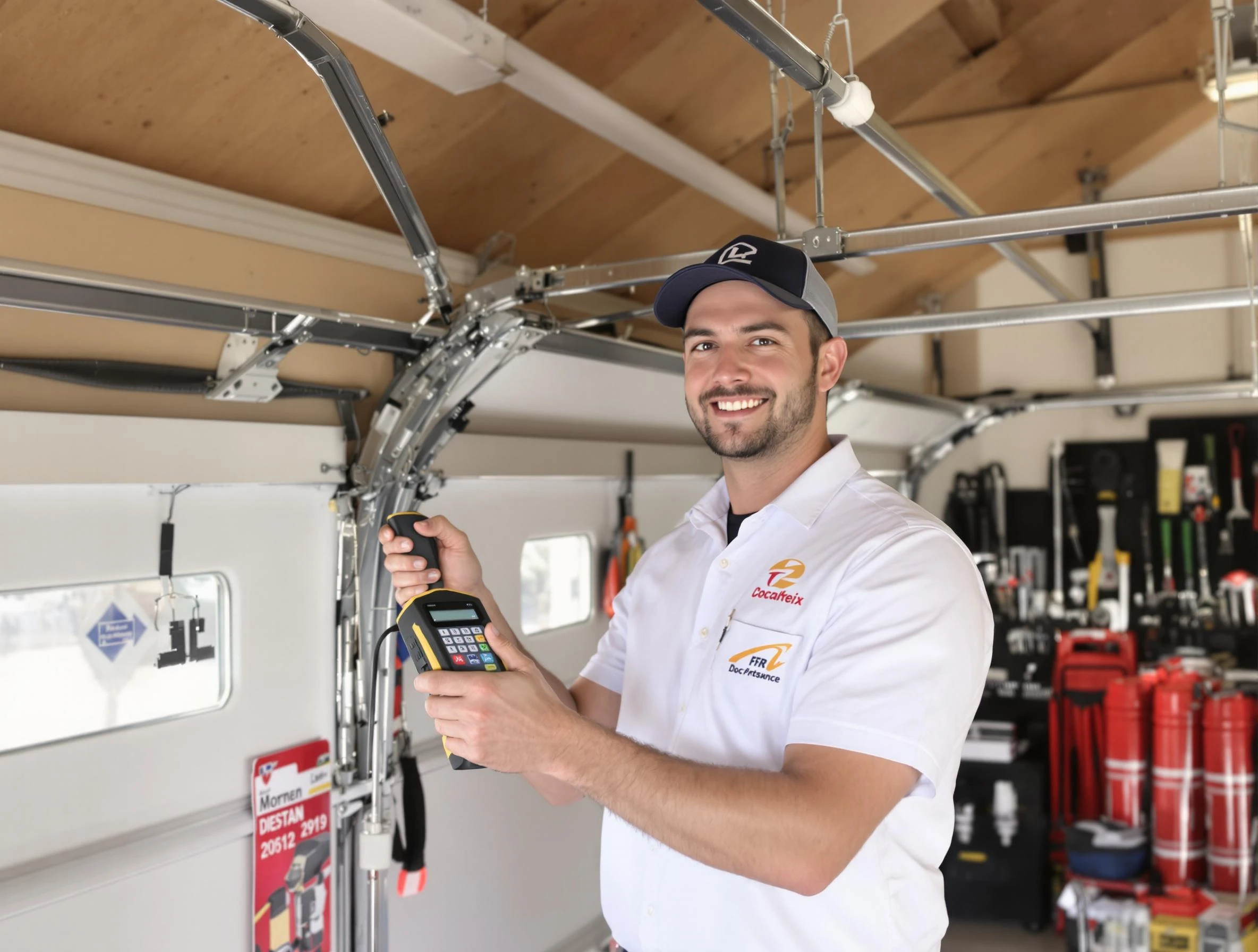Randolph Garage Door Repair local technician providing expert garage door repair in Randolph neighborhood
